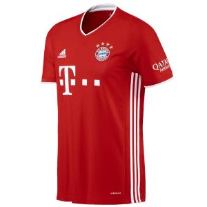 Maillot Bayern Munich Domicile 2020 2021 Rouge Pas Cher