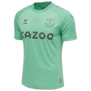 Thailande Maillot Everton Third 2020 2021 Vert Pas Cher