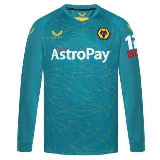 Thailande Maillot Wolves Exterieur ML 2022 2023 Thailande Maillot Wolves Exterieur ML 2022 2023