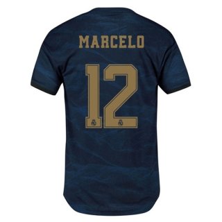 Maillot Real Madrid NO.12 Marcelo Exterieur 2019 2020 Bleu Pas Cher Maillot Real Madrid NO.12 Marcelo Exterieur 2019 2020 Bleu Pas Cher