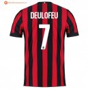 Maillot Milan Domicile Deulofeu 2017 2018 Pas Cher