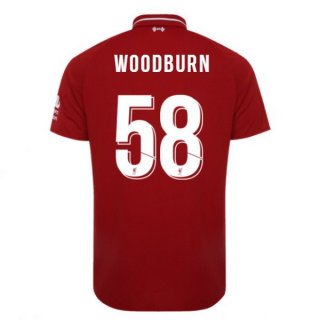 Maillot Liverpool Domicile Woodburn 2018 2019 Rouge Pas Cher Maillot Liverpool Domicile Woodburn 2018 2019 Rouge Pas Cher