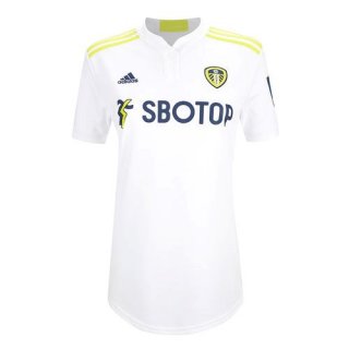 Maillot Leeds United Domicile Femme 2021 2022 Pas Cher