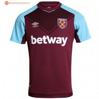 Maillot West Ham United Domicile 2017 2018 Pas Cher