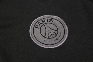 JORDAN Survetement Paris Saint Germain 2018 2019 Noir Gris Pas Cher