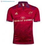 Maillot Rugby Munster Domicile 2017 2018 Rouge Pas Cher