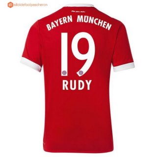 Maillot Bayern Munich Domicile Rudy 2017 2018 Pas Cher Maillot Bayern Munich Domicile Rudy 2017 2018 Pas Cher