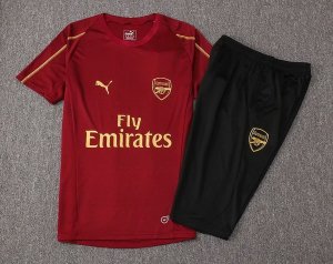 Entrainement Arsenal Ensemble Complet 2018 2019 Rouge Pas Cher