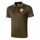 Polo Portugal 2020 Marron Pas Cher