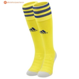 Chaussette Suède Domicile 2018 Jaune Pas Cher Chaussette Suède Domicile 2018 Jaune Pas Cher