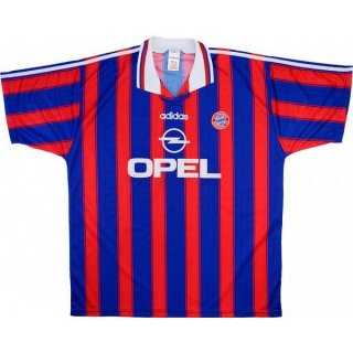 Maillot Bayern Munich Domicile Retro 1995 1997 Bleu Rouge Pas Cher Maillot Bayern Munich Domicile Retro 1995 1997 Bleu Rouge Pas Cher