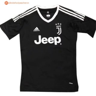 Maillot Juventus Gardien 2017 2018 Noir Pas Cher