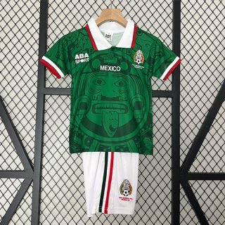 Maillot Mexique Domicile Retro Enfant 1998 Maillot Mexique Domicile Retro Enfant 1998