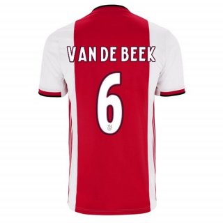 Maillot Ajax Domicile Van De Beek 2019 2020 Rouge Pas Cher Maillot Ajax Domicile Van De Beek 2019 2020 Rouge Pas Cher