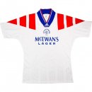 Thailande Maillot Rangers Exterieur Retro 1992 1993 Blanc Pas Cher