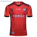 Maillot Rugby Tonga RLWC Domicile 2017 2018 Rouge Pas Cher