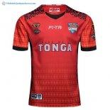 Maillot Rugby Tonga RLWC Domicile 2017 2018 Rouge Pas Cher