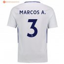 Maillot Chelsea Exterieur Marcos A. 2017 2018 Pas Cher