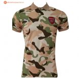 Polo Arsenal 2017 2018 Marron Pas Cher