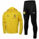 Coupe Vent Borussia Dortmund 2018 2019 Noir Jaune Pas Cher