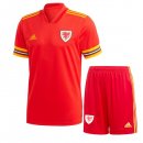 Maillot Pays de Galles Domicile Enfant 2020 Rouge Pas Cher