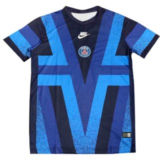 Entrainement Paris Saint Germain 2018 2019 Bleu Noir Pas Cher