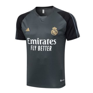 Maillot Entrainement Real Madrid 2024 2025 Gris Maillot Entrainement Real Madrid 2024 2025 Gris