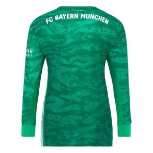 Maillot Bayern Munich ML Gardien 2019 2020 Vert Pas Cher