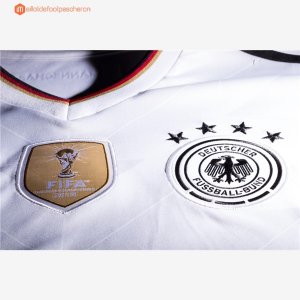 Maillot Allemagne Domicile ML 2017 Pas Cher