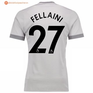 Maillot Manchester United Third Fellaini 2017 2018 Pas Cher