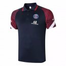 Polo Paris Saint Germain 2020 2021 Bleu Marine Rouge Pas Cher