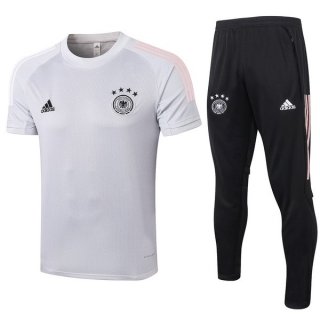 Entrainement Allemagne Ensemble Complet 2020 Gris Noir Pas Cher Entrainement Allemagne Ensemble Complet 2020 Gris Noir Pas Cher