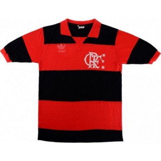 Maillot Flamengo Domicile Retro 1982 Rouge Pas Cher