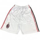 Thailande Pantalon AC Milan Exterieur Retro 2008/09 Blanc Pas Cher