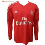 Maillot Real Madrid Exterieur ML Gardien 2017 2018 Pas Cher