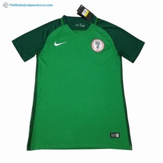 Maillot Nigeria Domicile 2018 Vert Pas Cher