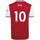 Maillot Arsenal NO.10 Ozil Domicile 2019 2020 Rouge Pas Cher