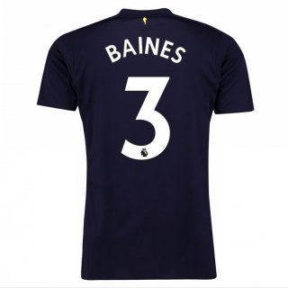 Maillot Everton Third Baines 2017 2018 Pas Cher