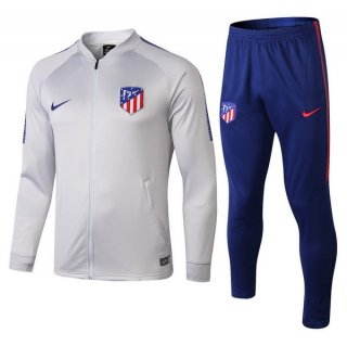 Survetement Atlético de Madrid 2018 2019 Gris Clair Pas Cher