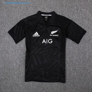 Maillot Rugby All Blacks 2017 2018 Noir Pas Cher