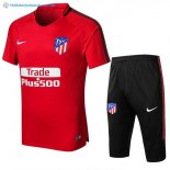 Entrainement Atlético de Madrid Conjunto Completo 2017 2018 Rouge Pas Cher