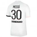 Maillot Paris Saint Germain NO.30 Messi Exterieur 2021 2022