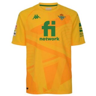 Thailande Maillot Real Betis Gardien 2021 2022 Jaune