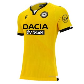 Thailande Maillot Udinese Third 2020 2021 Jaune Pas Cher