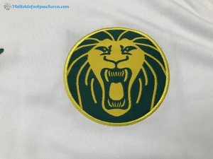 Maillot Cameroun Exterieur 2018 Blanc Pas Cher