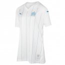 Maillot Marseille Domicile Femme 2019 2020 Blanc Pas Cher