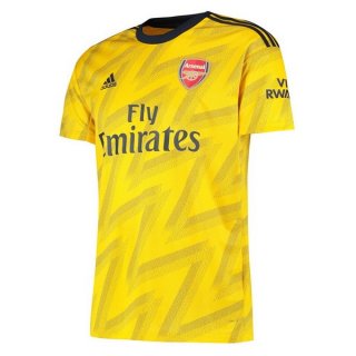 Thailande Maillot Arsenal Exterieur 2019 2020 Jaune Pas Cher