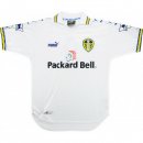 Thailande Maillot Leeds United Domicile Retro 1999 2000 Blanc Pas Cher