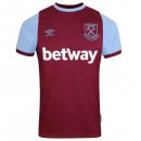 Thailande Maillot West Ham United Domicile 2020 2021 Rouge Pas Cher