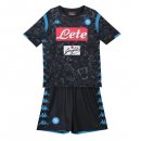 Maillot Naples Exterieur Enfant 2018 2019 Noir Pas Cher